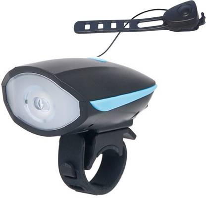 Adrenex by Flipkart USB Rechargeable Bicycle Horn (140 dB) 3 Modes LED Front Light