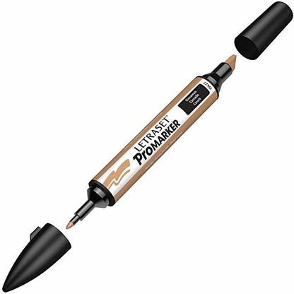 LETRASET ProMarker Twin-Tip Permanent Marker (Cinnamon)