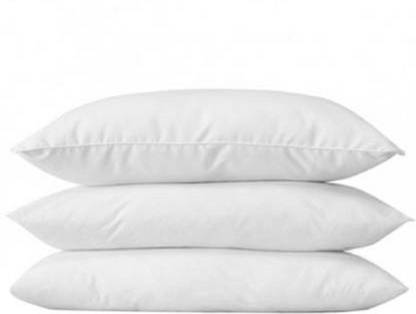 Changers Polyester Fibre Sleeping Pillow Pack of 3 Solid