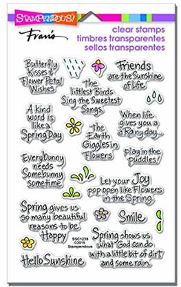 Stampendous Clear Stamps Rubber stamp