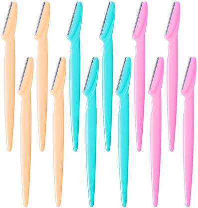 Planetone EYEBROW RAZOR 4 PACK 4 X 3 = 12 PIECES MULTI PURPOSE USE, Women