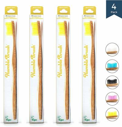 The Humble Co All Natural Wooden Toothbrushes Ultra Soft Toothbrush
