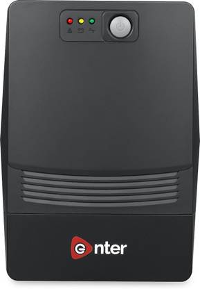 Enter E-U1200 220 V Line-interactive Tower Model UPS with Overload Protection 3 Outlet Plugs