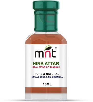MNT Hina Attar For Unisex, Long Lasting & Alcohol Free (10ml) - Pure Natural & Premium Quality Roll-on Floral Attar