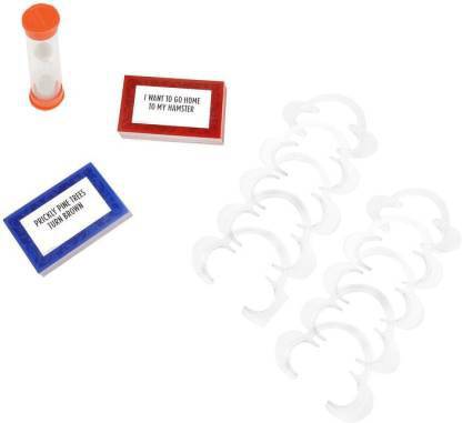 Mt hub Gaming Speak Out Game,Mouthpiece Challenge Game Includes 5 Mouthpieces Party & Fun Board Game