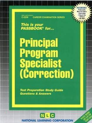 Principal Program Specialist (Correction)