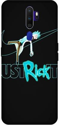 MD CASES ZONE Back Cover for Rick sanchez,rick and morty,nike,black,latters,logo