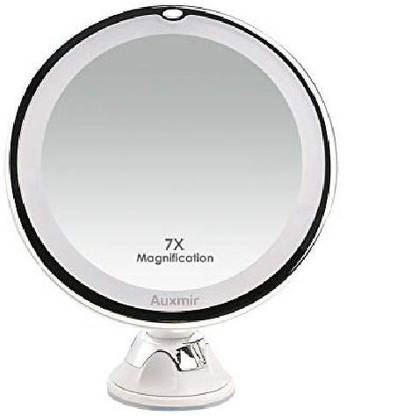 Auxmir Magnification Table Top Makeup Mirror