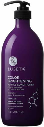 L LUSETA Purple Conditioner, 33.8Oz: Luseta Color Bright