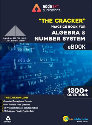Adda247 The Cracker Practice eBook for Algebra and Number System (English Edition)