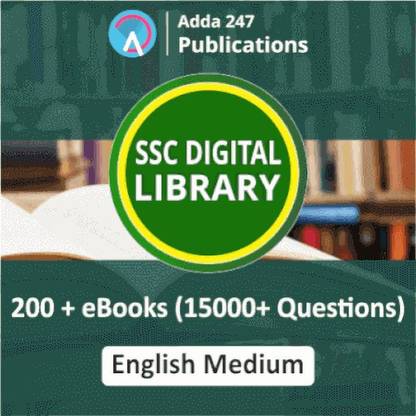 Adda247 SSC Digital Library eBooks Package (English Medium)