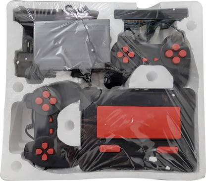 VK MART Soroo 8 Bit Tv Video Game Console With 2 Extra cassettes NA GB with 2 cassettes