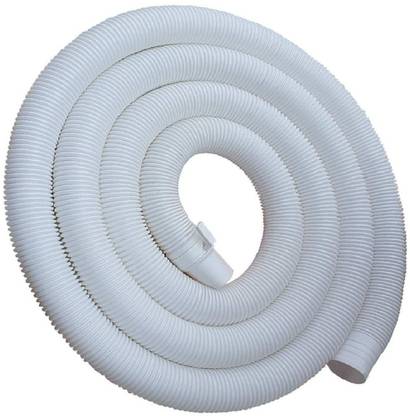 Kindle Outlet Pipe Corrugated Plastic Outlet Pipe/Drain/Extension Hose/Discharge Pipe Suitable for All Fully/Semi Automatic Washing Machines Outlet (Length: 8 Meter) Hose Pipe