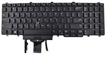 Lapso india Keyboard For Latitude Dell Latitude E5550 E5570 M7510 M7720 M7520 M5520 Series 3350 E5450 E5470 E7450 E7470 Keyboard US 94F68 094F68 Laptop Keyboard Replacement Key