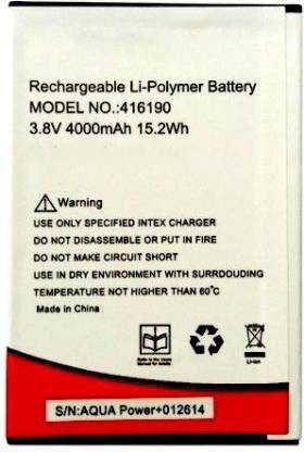 SROCK Mobile Battery For  Intex Aqua Power Plus