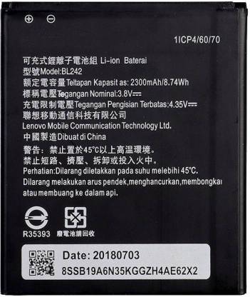 iWell Mobile Battery For  Lenovo A6000 BL242