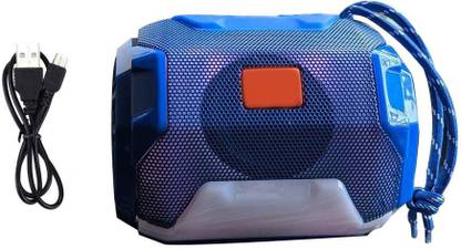 Techobucks Wireless Speaker with high bass sound Disco Light Bluetooth Speaker 3 W Bluetooth Laptop/Desktop Speaker