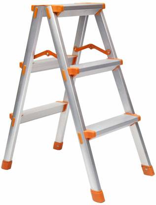Feeling mall Aluminum Step Ladder Folding, Lightweight Portable Step Stool Ladder Aluminium Ladder