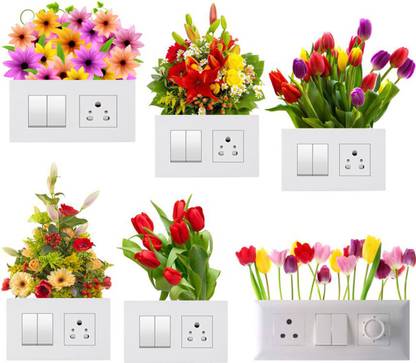 Decals Sticker 1226 cm Switch Sticker Switch Board Stickers wall Stickers Standard Size Self Adhesive Sticker