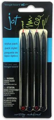 Boogie Board Replacement Stylus Pack For Jot 8.5 | 4-Pack -- Stylus 4-Pack Stylus