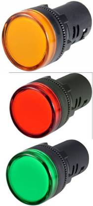 Mexico PACK OF 3 LED Panel Indicator Light Pilot lamp Digital Voltage Tester