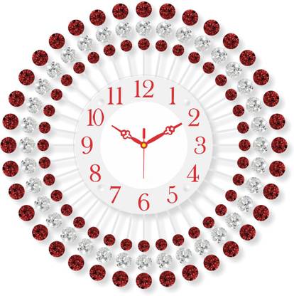 décor king Analog 36.5 cm X 36.5 cm Wall Clock