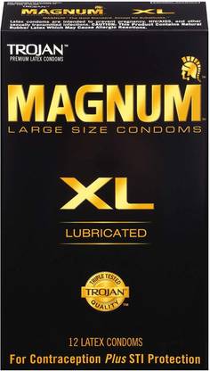 Trojan Xl Lubricated Condoms, 12 Count Condom