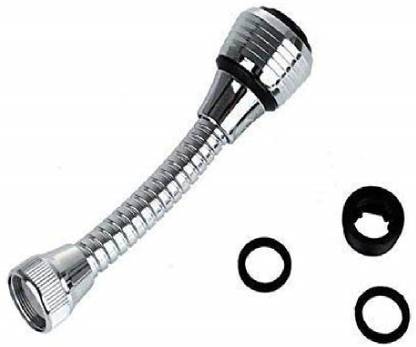 Star mart Flexible Rotatory Turbo Flex 360 Degree Faucet Sprayer Extension with Nozzle Cock Faucet