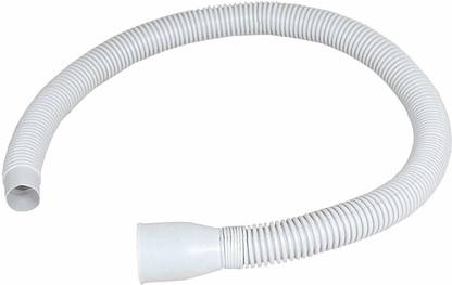 SWASTIK Flexible PVC Long Socket Waste Drain Pipe for Wash Basin/Kitchen Sink Water Outlet (1 Pcs) Hose Pipe