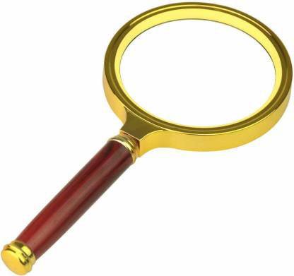RR MALL Double Glass 10X High Power Antique Handheld Magnifier 10X reading magnifier