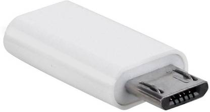 Eatech White USB 3.1 Type C Female to Micro USB Type B Male Connector Data Adapter Charging Phone Converter