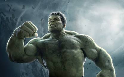 Hulk Smash Image 12 x 18 Wall Poster Photographic Paper