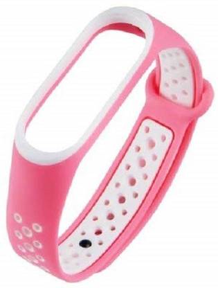 HOCK Two-tone double colors Multi holes design Soft Silicone Smart Band Strap
