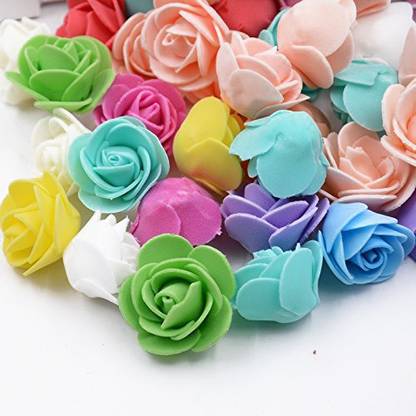 LALA LAND Multicolor Rose Artificial Flower