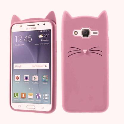 Addindia Back Cover for Samsung Galaxy J7 Nxt 3D cartoon Cat Back Case Cover