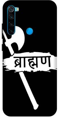 TPM Back Cover for Mi Redmi Note 8 Printed Brahman,Pandit Back Cover
