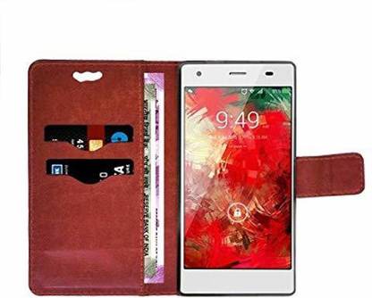 phonichub Flip Cover for ONEPLUS 5.Vintage Luxury, Inner TPU, Magnetic Lock Leather Flip with Card Holder