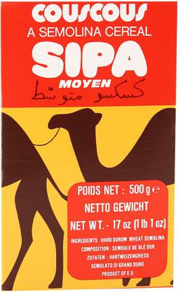 Sipa Couscous Semolina Cereal (Imported) Box