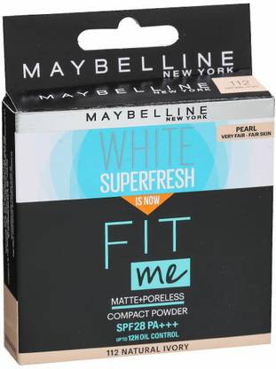 MAYBELLINE NEW YORK Fit Me Compact Powder , Natural Ivory 112 Compact