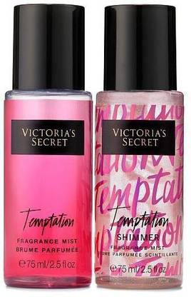 VICTORIAS SECRET i love shimmer temptation set 2 in 1 fragrance mist 75ml Perfume  -  150 ml