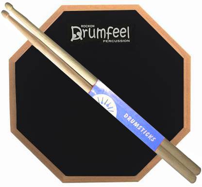 RockOn Double Sided Drum Practice Pad