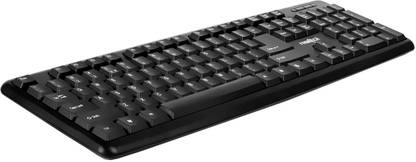 Frontech FT 1672 Wired USB Handheld Desktop Keyboard Compatible with Desktop, Laptop, Mac