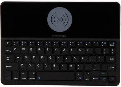 RDG E Shop Ultra Slim Universal Smart Wireless Keyboard (Black) Wireless Handheld Multi-device Keyboard