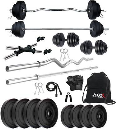 KRX 20 kg PVC COMBO 343-SL Home Gym Combo