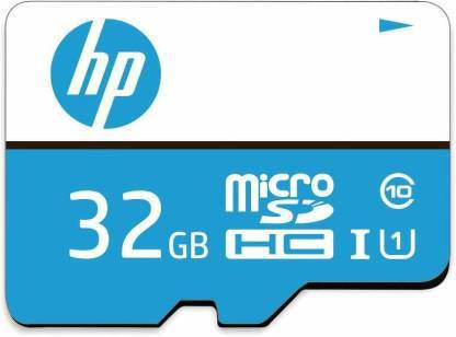 HP U1 32 GB MicroSDXC Class 10 100 Mbps Memory Card U1 32 GB MicroSDXC Class 10 100 Mbps  Memory Card Compatible with Camera, Tablet, Mobile