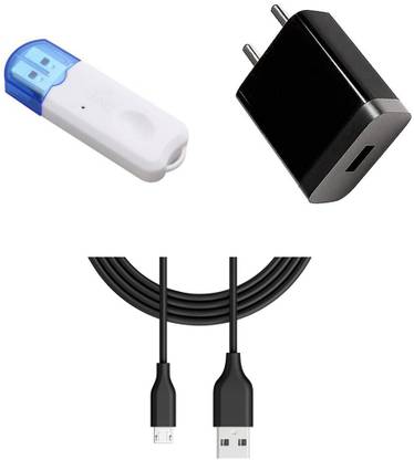 DAKRON Wall Charger Accessory Combo for Tecno Spark 4 Air