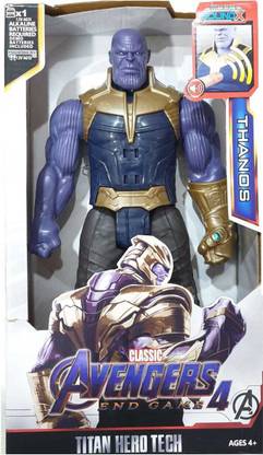 deep engineer MARVEL THONAS AVENGER ENDGAME ACTION FIGURE WITH LIGHT & SOUND (DELUXE SIZE) MULTICOLOR