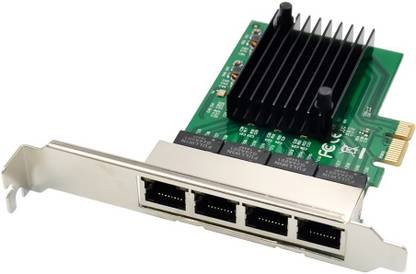 LeoXsys LEO-4GE81E Quad Gigabit Ethernet 4 port network card Network Interface Card