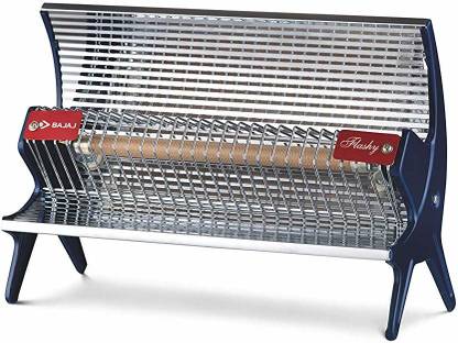 BAJAJ Flashy 1000 Watts Radiant Room Heater (Steel) Halogen Room Heater