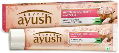 Lever Ayush whitening tooth paste with rock salt 150 gm Toothpaste